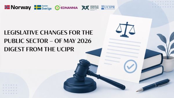 Legislative Changes for the Public Sector – of May 2026 Digest from the UCIPR